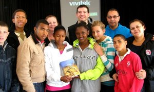 De la Bat geniet  Gansbaai